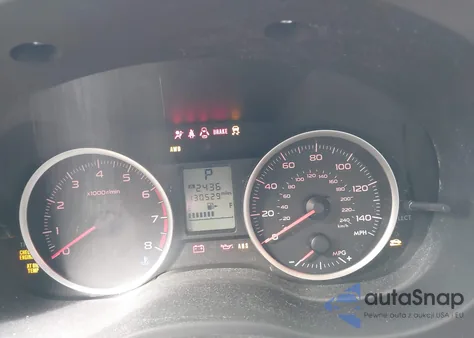 2014 Subaru Forester 2.5I z USA, uszkodzony, nr VIN JF2SJAAC4EH456159